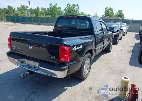 2005 Dodge Dakota Slt from USA, damaged, VIN 1D7HW48N05S119919